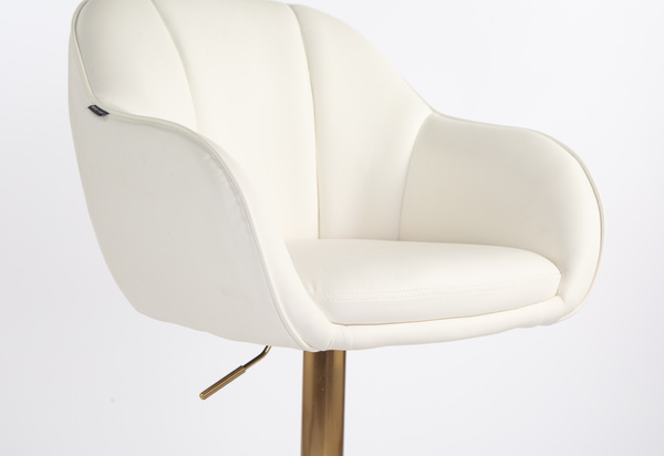 HOKER HR2055KW BIAŁY ZŁOTA PODSTAWA