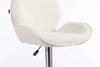 FOTEL HR350W KREMOWY BARANEK CHROMOWANA PODSTAWA