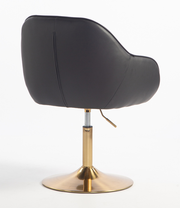 HOKER HR2055N CZARNY ZŁOTA PODSTAWA