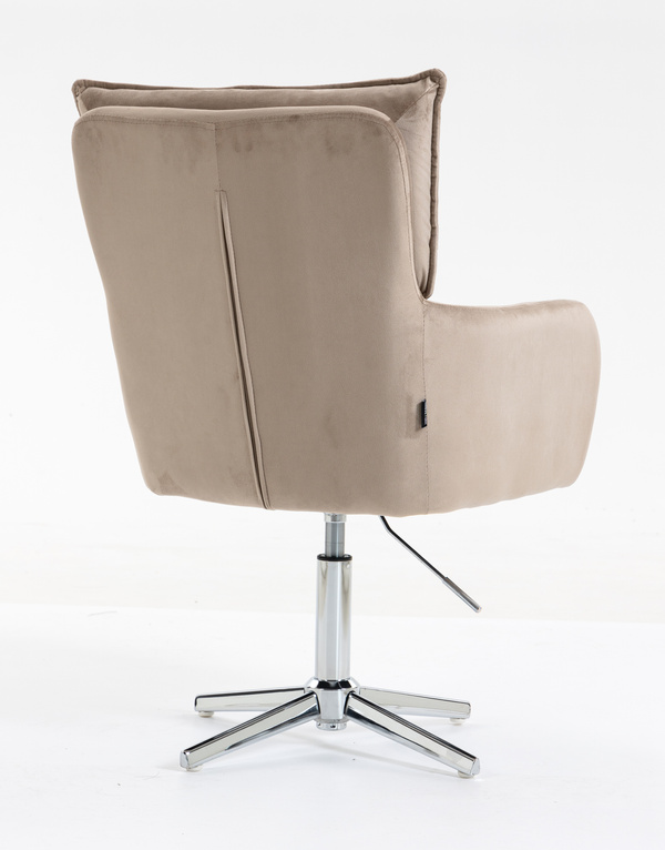 HOKER HR250CROSS LATTE WELUR  CHROMOWANA PODSTAWA