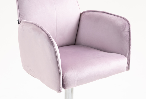 FOTEL HR280W WRZOSOWY WELUR CHROMOWANA PODSTAWA
