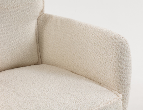 HOKER HR250CROSS KREMOWY BARANEK CHROMOWANA PODSTAWA