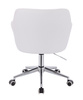 FOTEL HR190K BIAŁY CHROMOWANA PODSTAWA