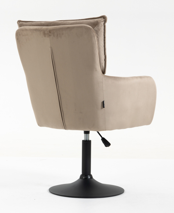 HOKER HR250N LATTE WELUR  CZARNA PODSTAWA