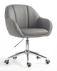 HOKER HR2055K SZARY CHROMOWANA PODSTAWA