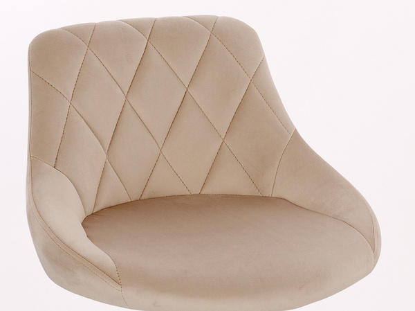 HOKER HR1054CROSS LATTE WELUR ZŁOTA PODSTAWA