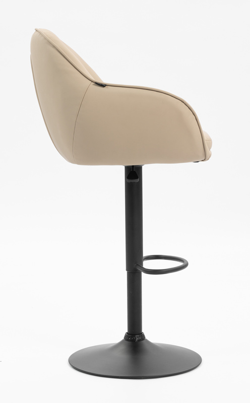 HOKER HR2055W KREMOWY CZARNA PODSTAWA