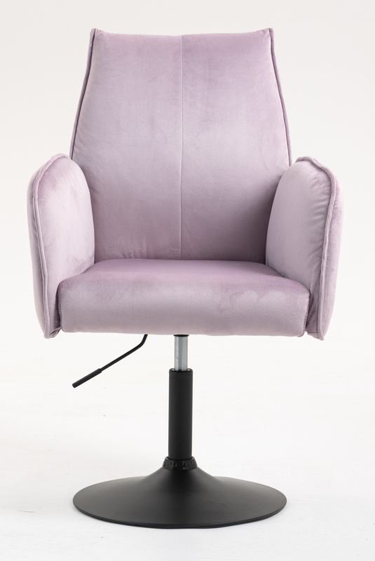 FOTEL HR280N WRZOSOWY WELUR CZARNA PODSTAWA