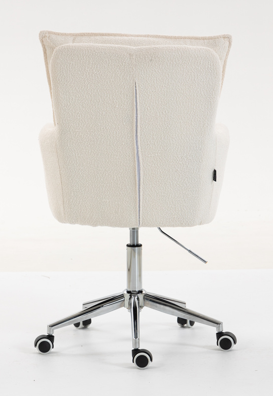 HOKER HR250K KREMOWY BARANEK CHROMOWANA PODSTAWA