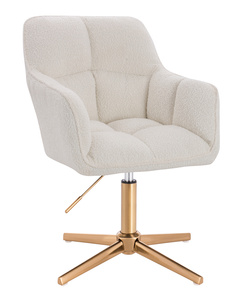 HOKER HR550CROSS KREMOWY BARANEK ZŁOTA PODSTAWA