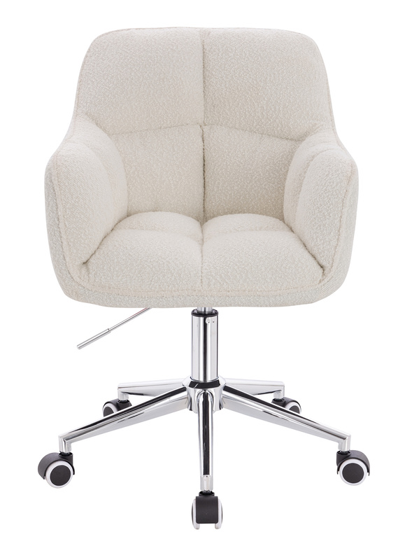 HOKER HR550K KREMOWY BARANEK SREBRNA PODSTAWA