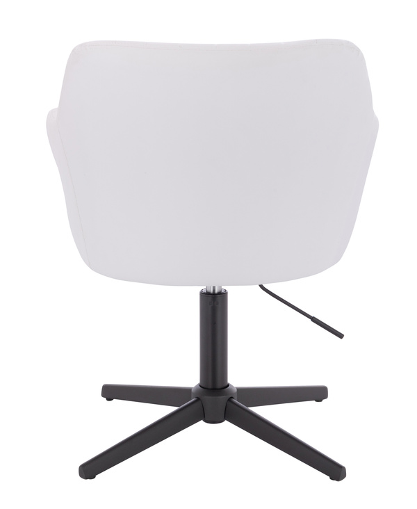 FOTEL HR190CROSS BIAŁY CZARNA PODSTAWA