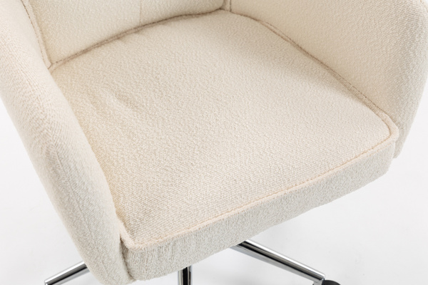 HOKER HR250K KREMOWY BARANEK CHROMOWANA PODSTAWA