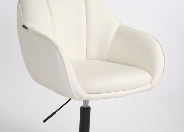 HOKER HR2055N BIAŁY CZARNA PODSTAWA