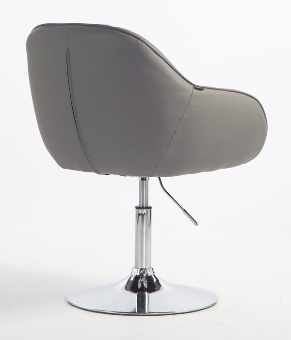 HOKER HR2055N SZARY CHROMOWANA PODSTAWA