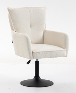 HOKER HR250N KREMOWY BARANEK CZARNA PODSTAWA