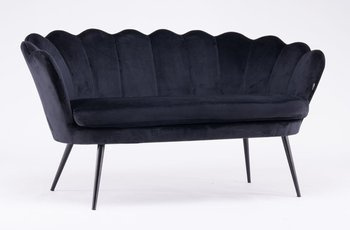 SOFA FREY CZARNY CZARNE NOGI