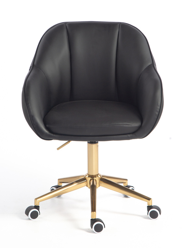 HOKER HR2055K CZARNY ZŁOTA PODSTAWA