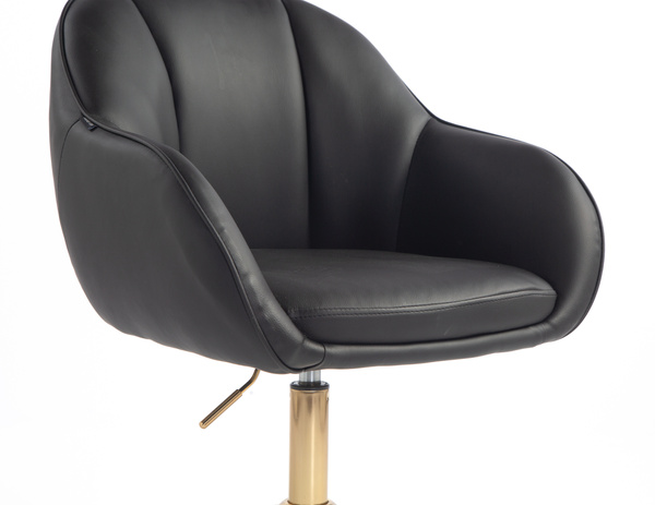 HOKER HR2055K CZARNY ZŁOTA PODSTAWA