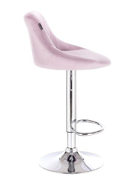 FOTEL HR1054W CHROM WRZOSOWY WELUR