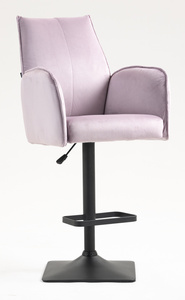 FOTEL HR280KW WRZOSOWY WELUR CZARNA PODSTAWA