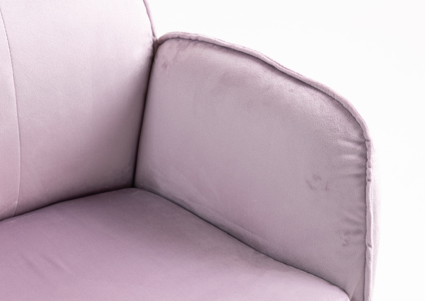 FOTEL HR280K WRZOSOWY WELUR CHROMOWANA PODSTAWA