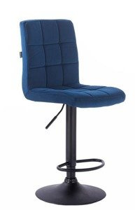 FOTEL HR7009 CIEMNE MORZE WELUR