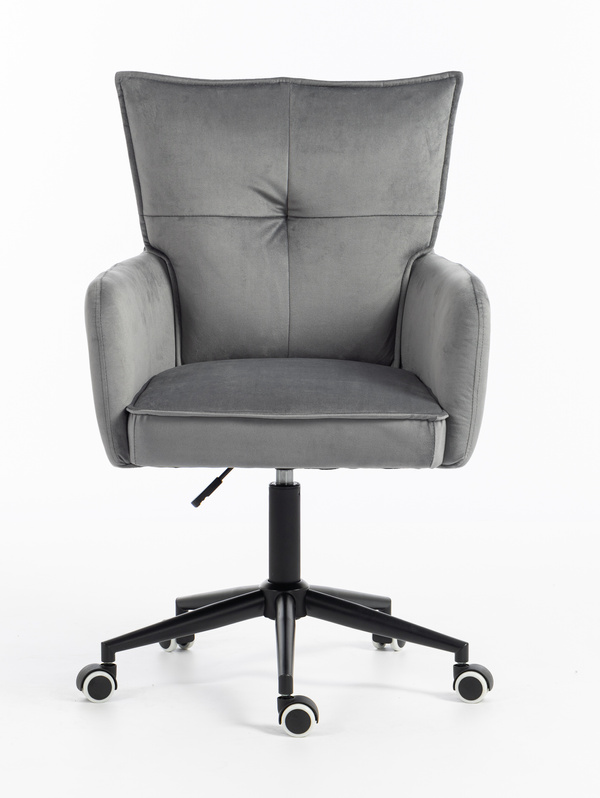 HOKER HR250K GRAFITOWY WELUR  CZARNA PODSTAWA