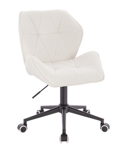 HOKER HR212K KREMOWY BARANEK CZARNA PODSTAWA