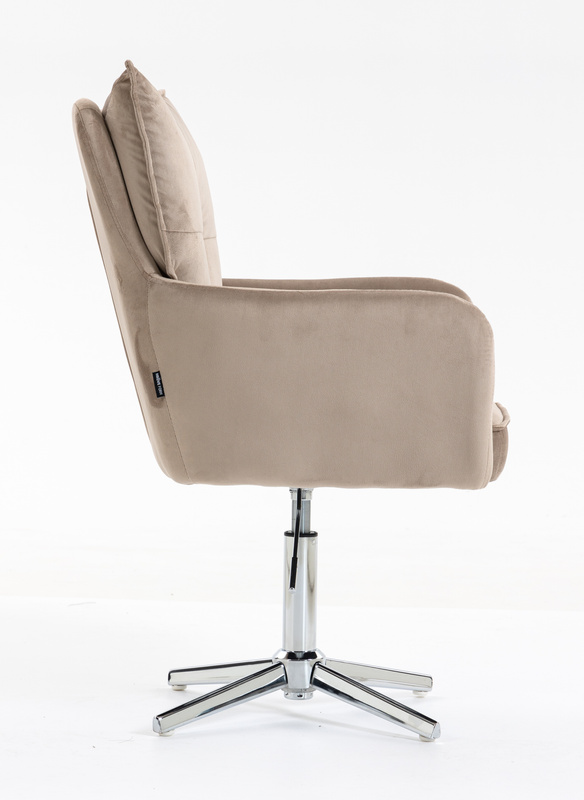 HOKER HR250CROSS LATTE WELUR  CHROMOWANA PODSTAWA