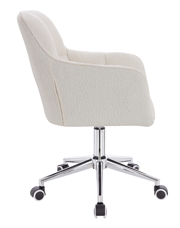 HOKER HR550K KREMOWY BARANEK SREBRNA PODSTAWA