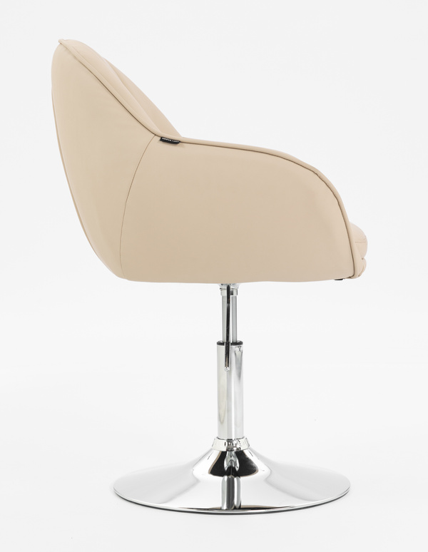 HOKER HR2055N KREMOWY CHROMOWANA PODSTAWA