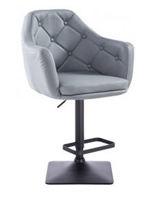 HOKER HR831KW SZARY CZARNA PODSTAWA