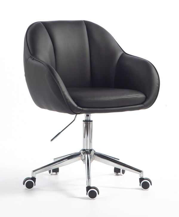 HOKER HR2055K CZARNY CHROMOWANA PODSTAWA