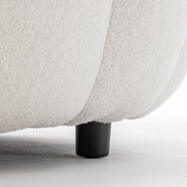 FOTEL HR9223 DYNIA BIAŁY BARANEK