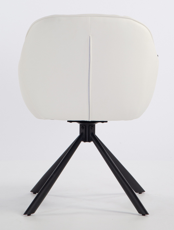 FOTEL HR2055 BIAŁY CZARNY PAJĄK