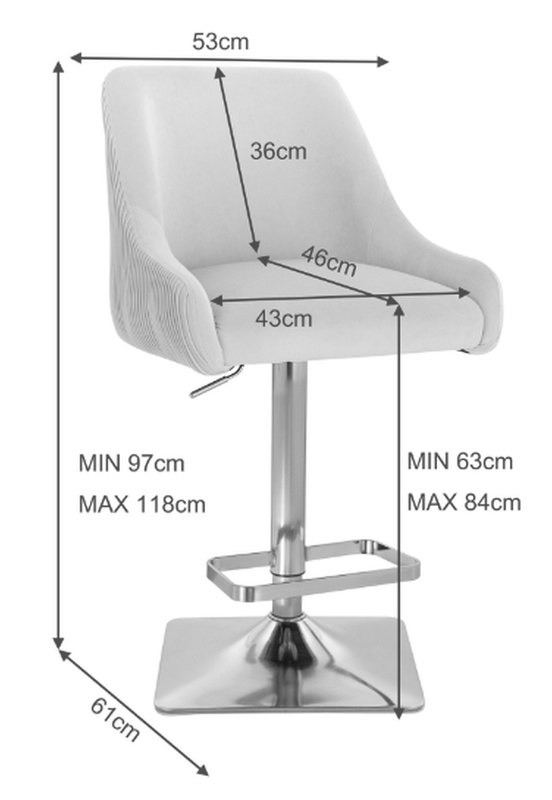FOTEL HR920KW PUDROWY RÓŻ WELUR ZŁOTA PODSTAWA