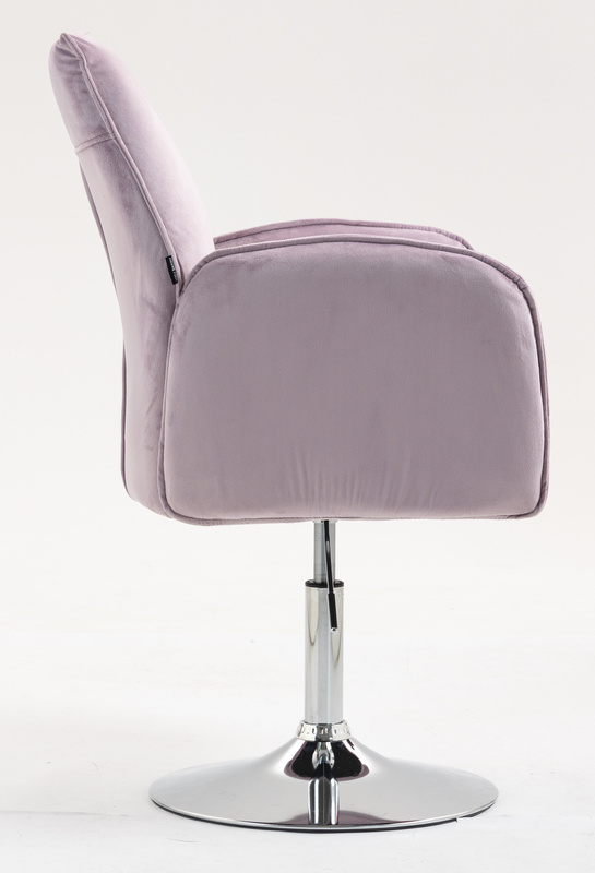 FOTEL HR280N WRZOSOWY WELUR CHROMOWANA PODSTAWA