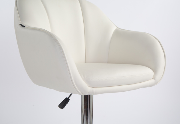 HOKER HR2055W BIAŁY CHROMOWANA PODSTAWA