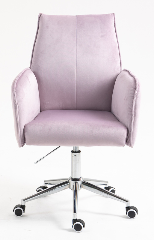 FOTEL HR280K WRZOSOWY WELUR CHROMOWANA PODSTAWA