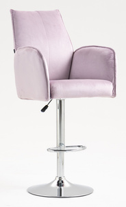 FOTEL HR280W WRZOSOWY WELUR CHROMOWANA PODSTAWA