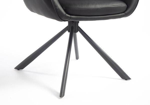 FOTEL HR2055 CZARNY CZARNY PAJĄK