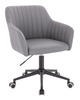 FOTEL HR190K SZARY CZARNA PODSTAWA