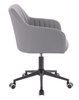 FOTEL HR190K SZARY CZARNA PODSTAWA