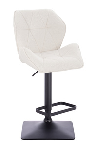 HOKER HR212KW KREMOWY BARANEK CZARNA PODSTAWA