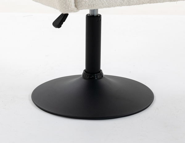 HOKER HR250N KREMOWY BARANEK CZARNA PODSTAWA