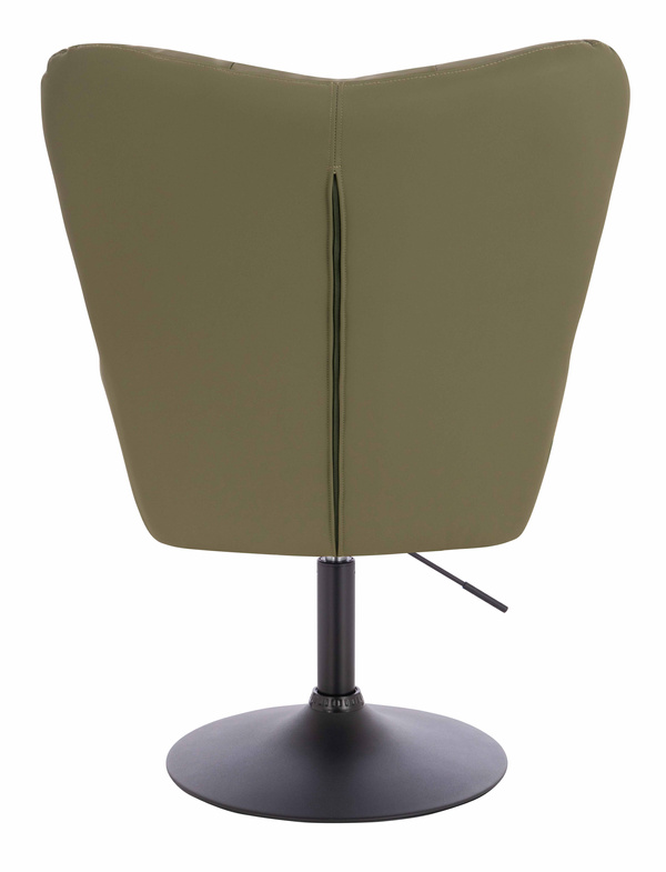 HOKER HR650N KHAKI EKOSKÓRA PREMIUM SOFT CZARNA PODSTAWA