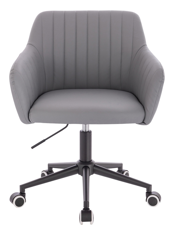 FOTEL HR190K SZARY CZARNA PODSTAWA