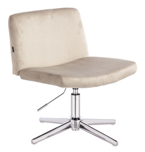 HOKER HR150CROSS LATTE WELUR CHROMOWANA PODSTAWA