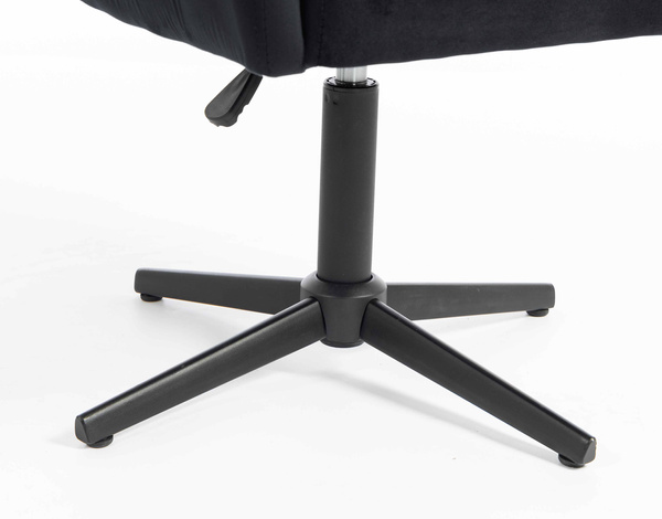 HOKER HR250CROSS CZARNY WELUR  CZARNA PODSTAWA